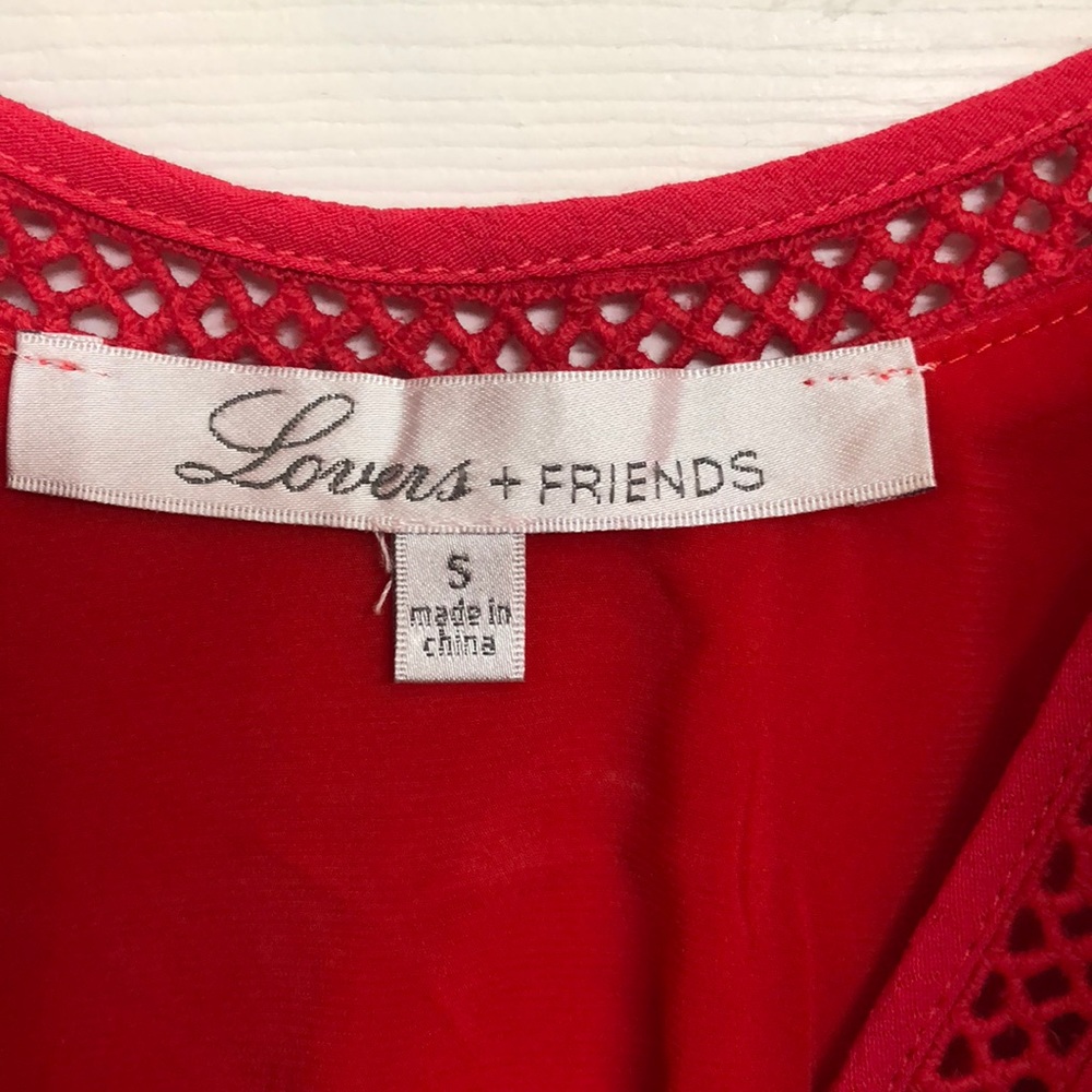 Red mini dress - Picture 4 of 4